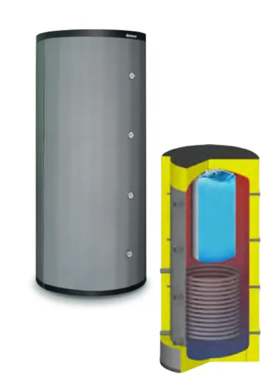 CAS-BS - INOX bojler + Solarni izmjenjivač - B design ponuda