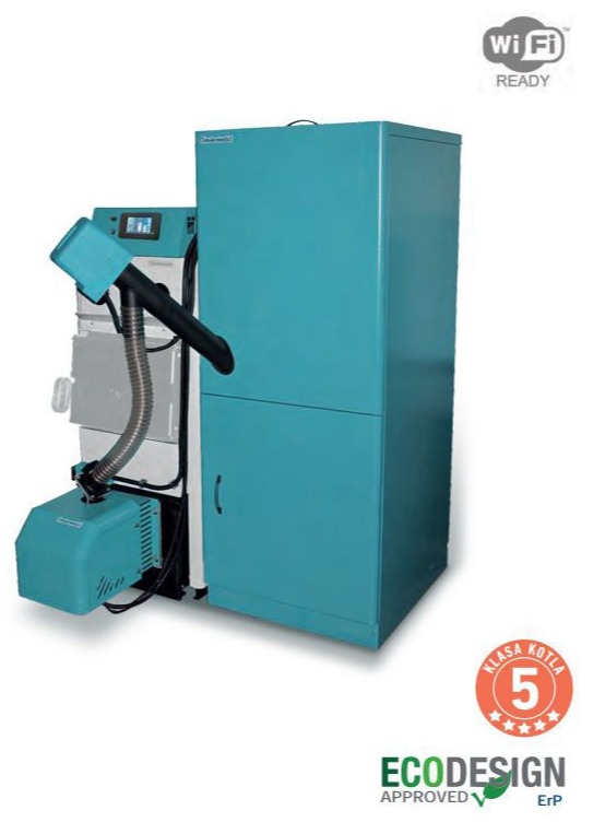 Centrometal Pelet-set Plamenik CPPL, Transporter CPPT, Regulacija CPREG Touch, Spremnik CPSP - B design ponuda