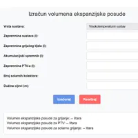 Online kalkulatori za grijanje i hlađenje