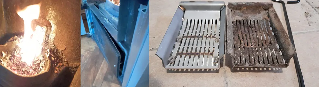 Ljevane i inox Rešetke za Pelet Peći i Plamenike