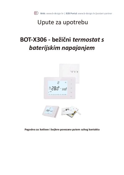 Upute BOT X306